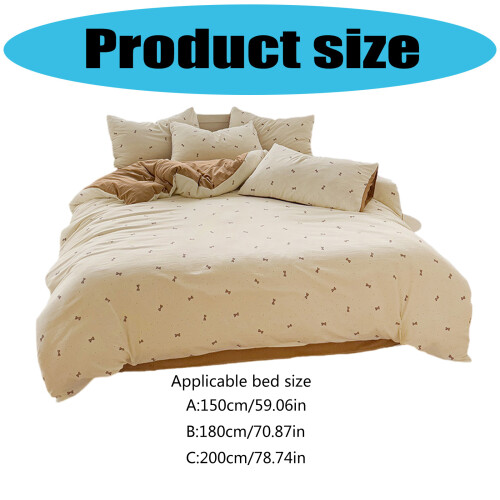 Gentle Cotton Bedding Set-1.8m four piece set Bebe Bear 2