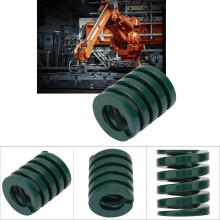 Schwere Last Grün Stahlfeder Außendurchmesser 25mm Innendurchmesser 12,5mm Länge 2550mm 2 Stück