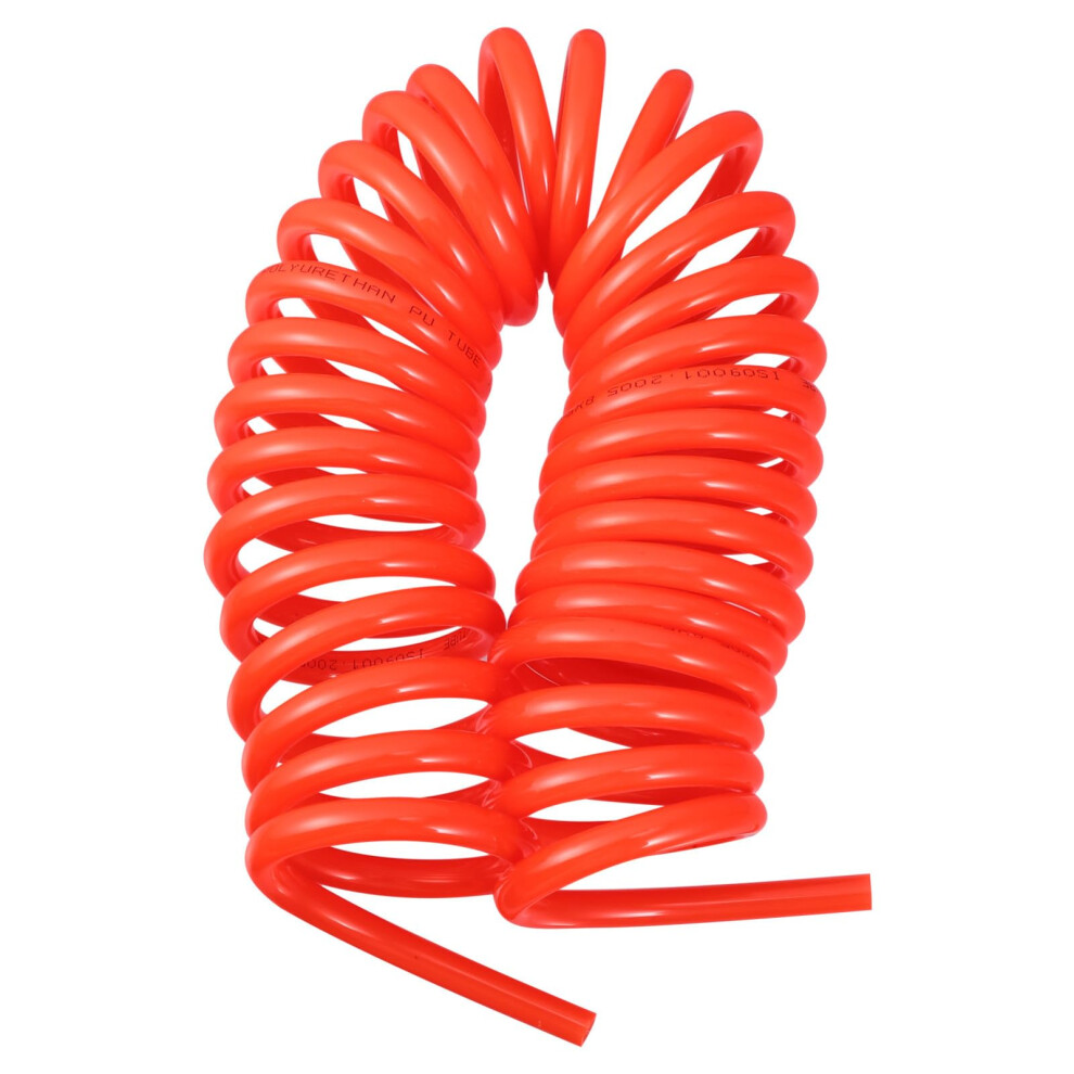 Flexible Pu Air Compressor Hose Spiral Recoil, Heatresistant, Abrasionresistant Pressure Hose For Pneumatic Tools 9067246070267