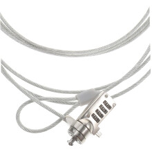 AntiTheft Laptop Locking Cable Thickened Wire For Laptops Desktops Tablets Compatible With Standard Lock Slots