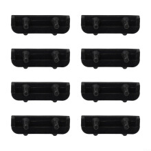 Air Fryer Rubber Bumpers Silicone Protective Covers for Air Fryer Tray Replacement Universal Fit AntiScratch 8Piece