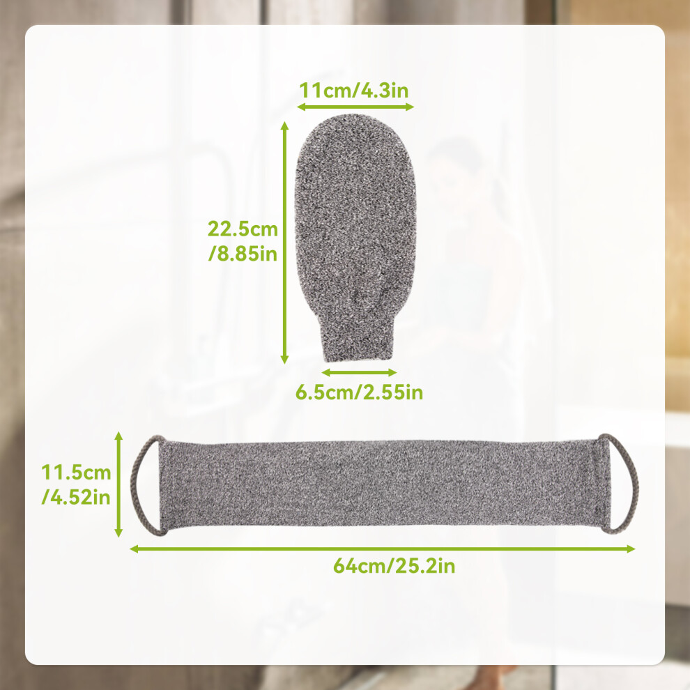 Exfoliating Loofah Scrubber Wide Spa Treatment Exfoliation Fiber