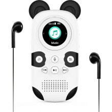 Weihnachtsgeschenk 2025: 64-GB-MP3-Player für Kinder, tragbarer Musikplayer mit Cartoon-Zoo-Panda-Motiv, MP3-Player für Kinder mit Bluetooth