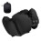 Inflatable Neck Pillow for Travel and Office Ergonomic-Black 1