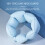 Inflatable Neck Pillow for Travel and Office Ergonomic-Black 5