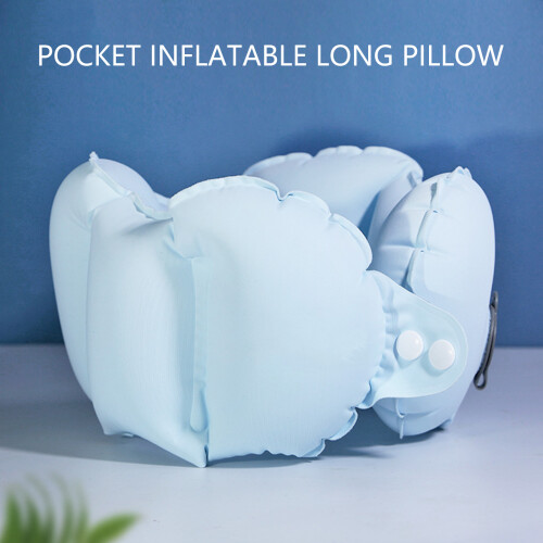 Inflatable Neck Pillow for Travel and Office Ergonomic-Black 2