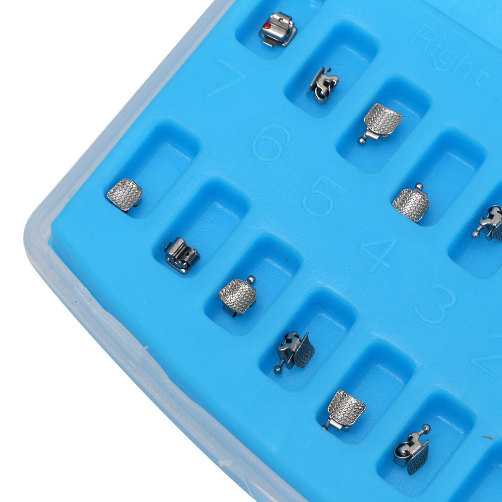 21 pcs Dental Self-Ligating Brackets Roth 0.022" Hook Orthodontic