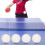 6 Pack Durable ABS Table Tennis Balls - 4cm White with Storage Box 1