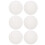 6 Pack Durable ABS Table Tennis Balls - 4cm White with Storage Box 2