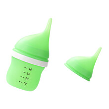 Silicone Cats Feeding Bottle Set Nursing Supplies With-Green