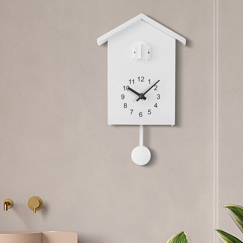 Easy To Use Battery Powered Cuckoo Clock With Adjustable Volume, Attached With Light Sensor For Automatic Night Silence, Minimalist Design For Kitchen 2
