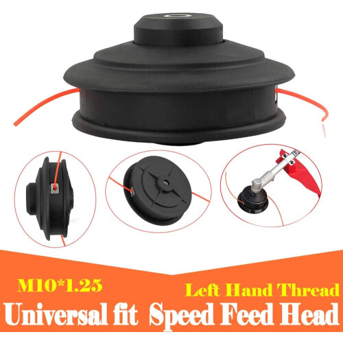 Easy Feed Design Trimmer Head For Backpack Brushcutters, AutoCut System With Versatile Cutting For Electric Trimmers 1