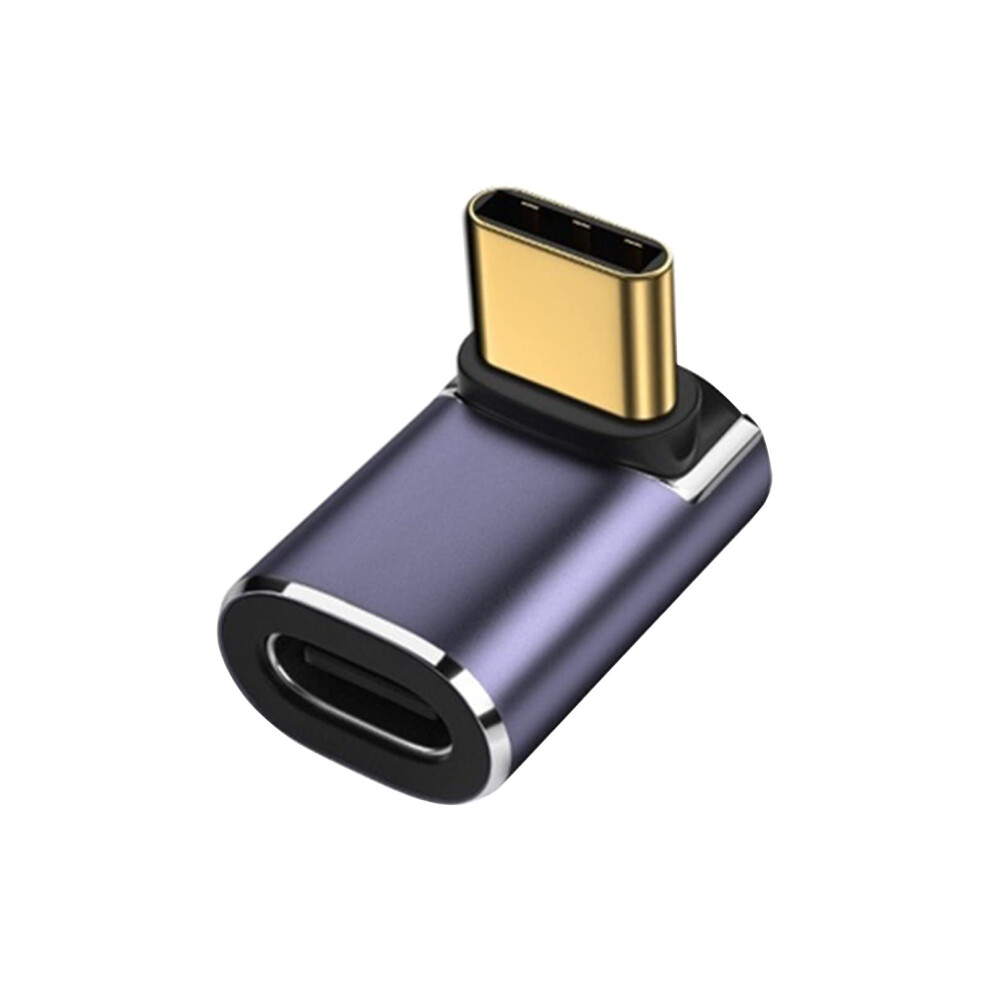 Usb C Otg 90 Degree Male To Female Adapter Pd 100W 8K 60Hz 40Gbps Laptop Tablet Compatible 9339159477410