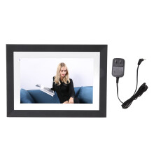 Intelligenter digitaler Bilderrahmen mit WLAN, HD-Touchscreen, App, E-Mail-Funktion, Fotofreigabe und multifunktionalem Display für Wohndekoration
