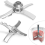Ninja Creami Deluxe NC501 Replacement Blades for Ice Cream Makers 2