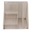 Schreibtisch-Datei-Organizer, 2 Abschnitte, 3 4