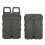 Double Mag Holder Molle System, Army Green, 10.5x7.5cm 8