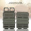 Double Mag Holder Molle System, Army Green, 10.5x7.5cm 6