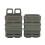 Double Mag Holder Molle System, Army Green, 10.5x7.5cm 9