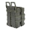 Double Mag Holder Molle System, Army Green, 10.5x7.5cm 4
