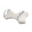 Portable Memory Foam Knee Pillow Removable Washable-Light Grey 1
