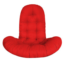 High Elasticity Cotton Chair Cushion for Indoor Outdoor-bigred