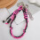 Multifunction Comfortable Braided Wrist Strap-Red and blue 6