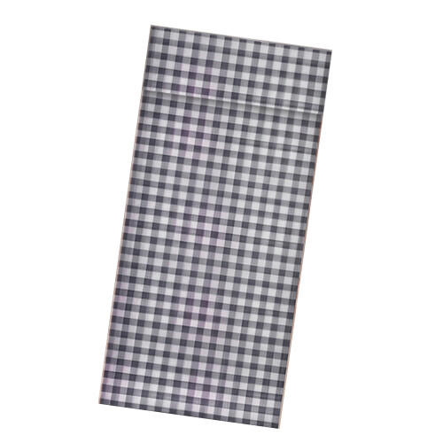 Quick Mount Plaids Pattern Door Screen Home Decors-grey