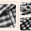 Quick Mount Plaids Pattern Door Screen Home Decors-grey 7