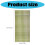 Quick Mount Plaids Pattern Door Screen Home Decors-grey 3