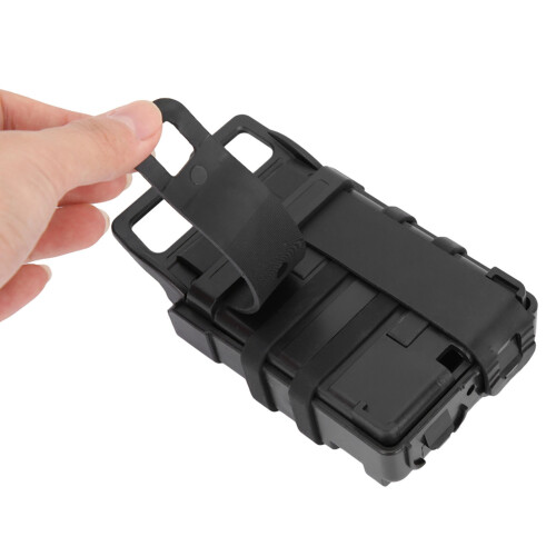 Double Ammo Holder Carrier Molle System Quick Release 10.5x7.5cm 2