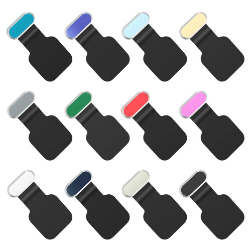 Lightweight Smartphone USB C Antidust Charging Port Plug-Silver 1