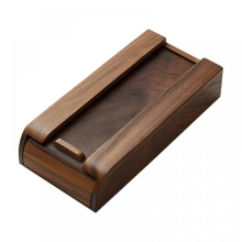 (19.5x9.5x16.5cm) Under-desk drawer, home storage accessory, wooden classroom stationery under-desk storage box, hidden drawer.