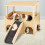Ventilated Guinea Pigs Hideouts House Habitat Cage Playgrounds 2