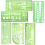 Multipurpose Geometric Drawing Rulers, Plastic Measuring Templates for Professional Design, Architecture, and School Projects 5