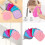 7Pieces Flannel Washcloth With Ergonomic Design  For Easy Grip 2