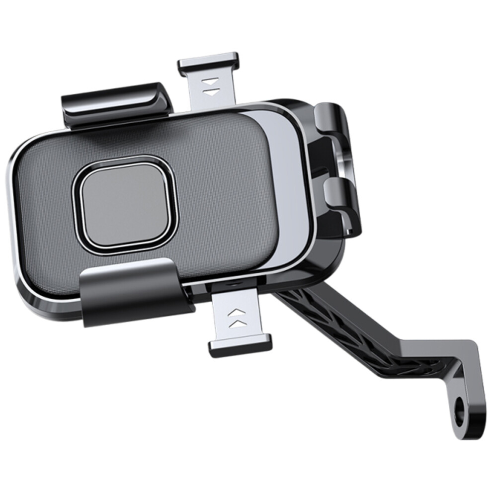 Motorcycle Handlebar/Rearview Mirror- Rearview Mirror Black 7704000216401