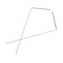 Copper Divining Rods 1 Set for Accurate Ghost Hunting, Dowsing, and Feng Shui Use  Copper Metal Probes