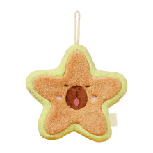 Charm Capybara Designs Hand Towels For Children-light green