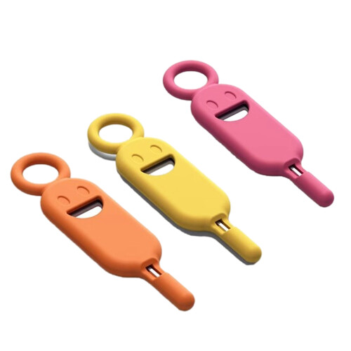 Card Tray Removal Tool and Silicone Case Mobile Phone-Orange 1