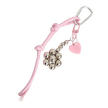 Secure Fashionable Lightweight Flower-Pink rope silver flo