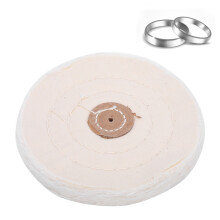 Jewelry Polishing Cotton Cloth Wheel Pad 125mm Buffing Tool