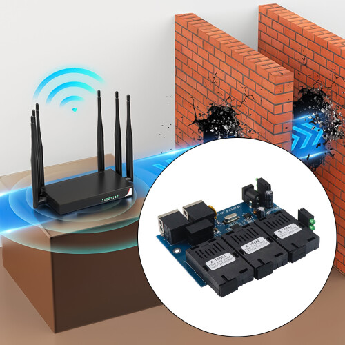Fast Ethernet Switches Converter 10/100M Reverse POE Switches 2