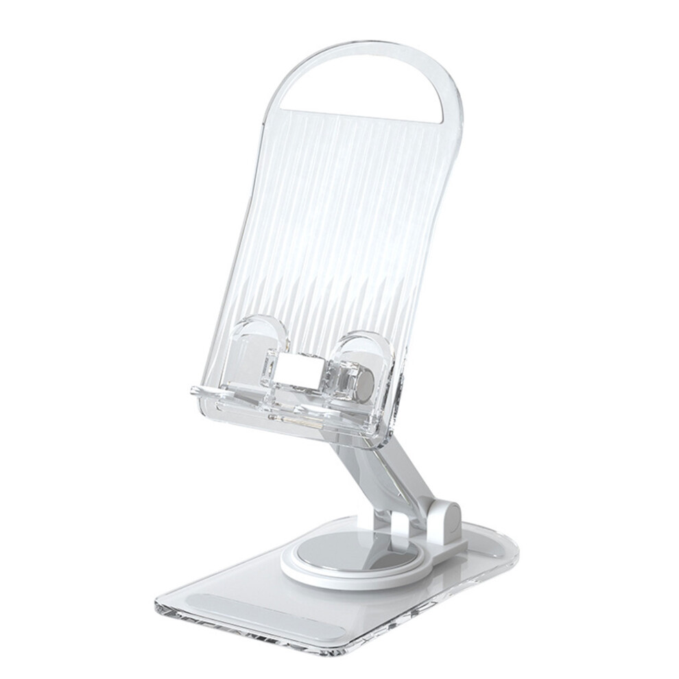 360 Degree Rotating Cellphone Cradles Desk Holder- White 7704000216821