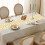 Table Runner Refreshing Fruit Design Table Linen Easy-tangerine 6