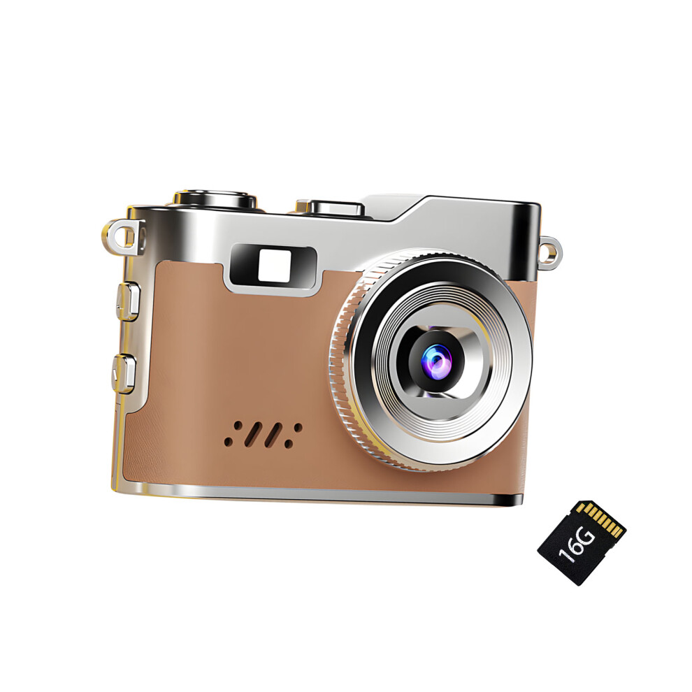 Miniature Retro Camera 1080P Resolution Lightweight Travel-16G 7754000503377