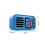 Compatible Portable Speaker Alarm Clock Featuring LED-Black 3