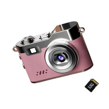 1080P Retro Style Portable Pocket Camera For Travel Vlog-32G