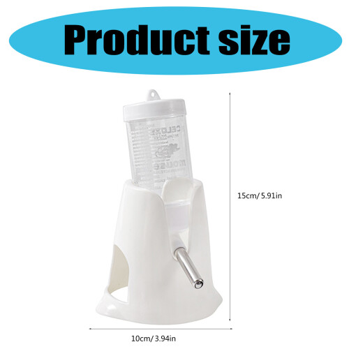 Large Capacity Pet Drinking Fountain For Cages Leak Resistant 2