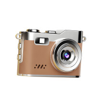 Portable Travel Camera 1080P Recording Retro Brown-Standalone